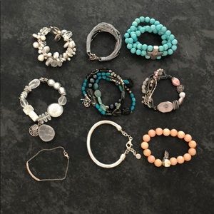 Silpada bracelets (9 bracelets)